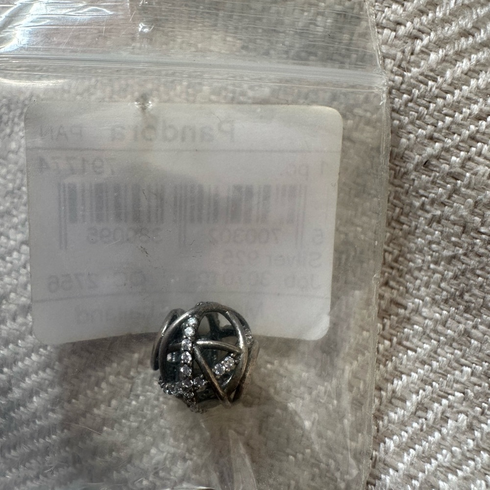 Pandora Silver Geometric Charm